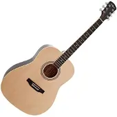 Gear4Music Dreadnought Acoustic Guitar by Natural