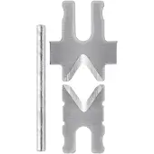 Knipex 1 paar reservemessen voor 12 62 180 - 126921