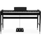 Gear4Music Keynote Contemporary Digital Piano with Bluetooth Matte Black