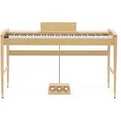 Gear4Music Keynote Contemporary Digitale Piano met Bluetooth van Licht Eiken