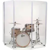 Gibraltar hardware Gibraltar GDS-5 5 Panel Drum Shield