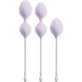 Beau Coeur Elorin - geishaballen set - 3-delig - silicone - paars