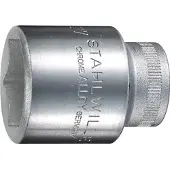 Stahlwille 52 22 03030022 Dop (zeskant) Dopsleutelinzetstuk 22 mm 1/2 (12.5 mm)