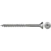 Fischer 100x Power-Fast 6 x 180 Senkkopf roestvrij staal A2 deeldraad binnenvierkant TX - 657409