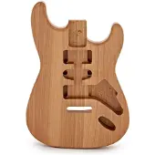 Gear4Music Guitarworks Duo-Cutaway Electric Guitar Body Ash