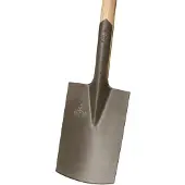 Ideal Bouwschop 285x185mm, 85cm steel met dwarsgreep