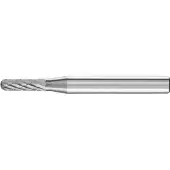 PFERD TOOLS 21104926 Freesstift Wals Lengte 55 mm Afmeting, Ø 4 mm Werklengte 13 mm Schachtdiameter 6 mm