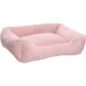 Flamingo Hondenkussen – Hondenmand – Naya Rechthoekig Roze Mand 80x67x22cm – extra ruim – zacht – comfortabel