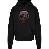 Mister tee Sweatshirt 'Flying High' grijs / antraciet / vuurrood / zwart