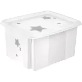Keeeper Opbergbox Karolina 'Sterren', 24 liter