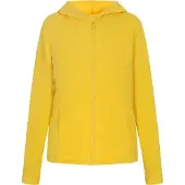Mymo Fleece jas geel