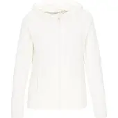 Mymo Fleece jas wit