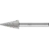 PFERD TOOLS 22423536 Freesstift HSS Spitse kegel Lengte 65 mm Afmeting, Ø 12 mm Werklengte 25 mm Schachtdiameter 6 mm 1 stuks