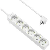 Allteq Stekkerdoos - 6-voudig -