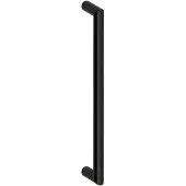 Hardbrass Voordeurgreep Nairobi recht handgreep 830x30mm - mat zwart
