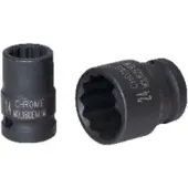 Ks Tools 5150921 515.0921 Twaalfkant Kracht-dopsleutelinzet 21 mm 1/2