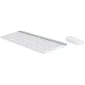 Logitech Draadloos Toetsenbord En Draadloze Muis Mk470 Azerty Wit (920-009191)