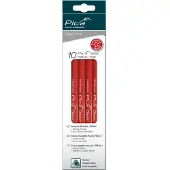 PICA 540/24 - Timmermanspotloden - 10 stuks - 24 cm - grafiet