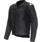 Dainese Racing 5 Perforated Zwart Leren Motorjas Maat 48