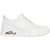 SKECHERS Sneakers laag 'Slip-Ins: Uno Banksia' wit