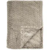 Byrklund Bedsprei Twill Touch - Taupe 150 x 200 cm