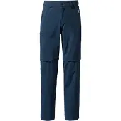 Vaude - Farley Stretch Zip Off Pants II - Afritsbroek 54 - Regular, blauw