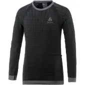 Odlo Performance Warm Kids Long Sleeve Jersey Zwart || Maat: 140 cm