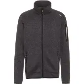 CMP Funktionele fleece-jas zwart