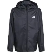 Adidas Sportjas 'Rain Jacket' zwart / wit