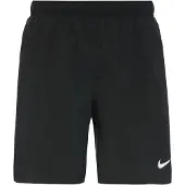 Nike Sportbroek 'Challenger' zilvergrijs / zwart