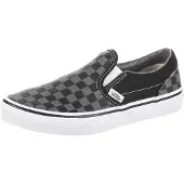 Vans Schuhe - Classic Slip-On - Schwarz/Grau Kariert - - 30 - Schuhe