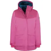 TROLLKIDS - Girl's Oslo Coat Pro - Lange jas 140, roze