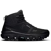 ON Wandelschoen Women Cloudrock Mid WP Black Black-Schoenmaat 40,5