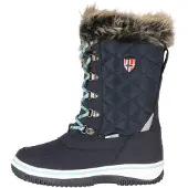 TROLLKIDS Kinderschuhe Mädchen Winterstiefel Schnürstiefel Blau Freizeit
