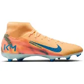 Nike Zoom Mercurial Superfly 10 Mbappé Academy Gras / Kunstgras Voetbalschoenen (MG) Lichtoranje Turquoise