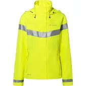 Vaude - Women's Luminum Rain Jacket - Fietsjack 38, geel