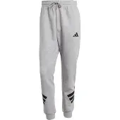 Adidas Sportbroek 'Future Icons' grijs gemêleerd / zwart