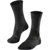 Falke TK2 Wool anti-blaar dik wol functioneel materiaal wandelsokken heren grijs - maat 42-43
