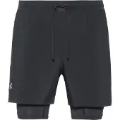 Under Armour Sportbroek 'Launch' zwart / wit