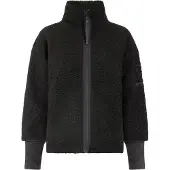 Didriksons Mella FZ 3, fleecevest, dames, zwart