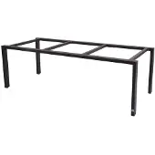 4SO Goa tafelframe Antracite met tafelblad Ceramic Terrazzo 220 x 95 cm