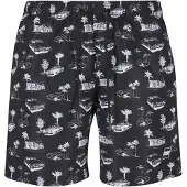 Urban Classics Zwemshorts grijs / zwart / wit