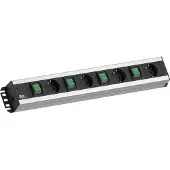 Bachmann handgereedschap, set van 4 stuks: 4 beschermcontacten, 4 schakelaars, 2 meter