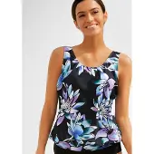 Bonprix Oversized tankinitop met boordjes maat 50