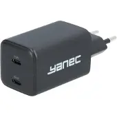 YANEC Compacte GaN lader USB-C 65W