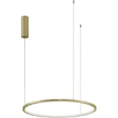 Nova Luce Ronde hanglamp Tarquin goud Ø 60cm