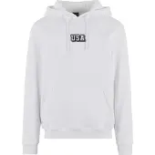 Mister tee Sweatshirt zwart / wit