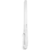 Hendi Broodmes – Golfkartel – Polypropyleen Heft – HACCP – 430 mm – Wit