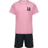 Hummel Trainingspak rosa / zwart