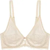 Triumph Niet voorgevormde bh Amourette Charm | Maat: 90E | Kleur: Beige
